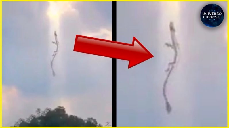 Algo ASSUSTADOR foi filmado no céu! 1 Algo ASSUSTADOR foi filmado no céu!