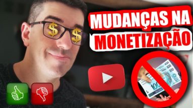 URGENTE! Mudança na Monetização do Youtube | você pode receber bem Menos agora! CUIDADO! 10 URGENTE! Mudança na Monetização do Youtube | você pode receber bem Menos agora! CUIDADO!