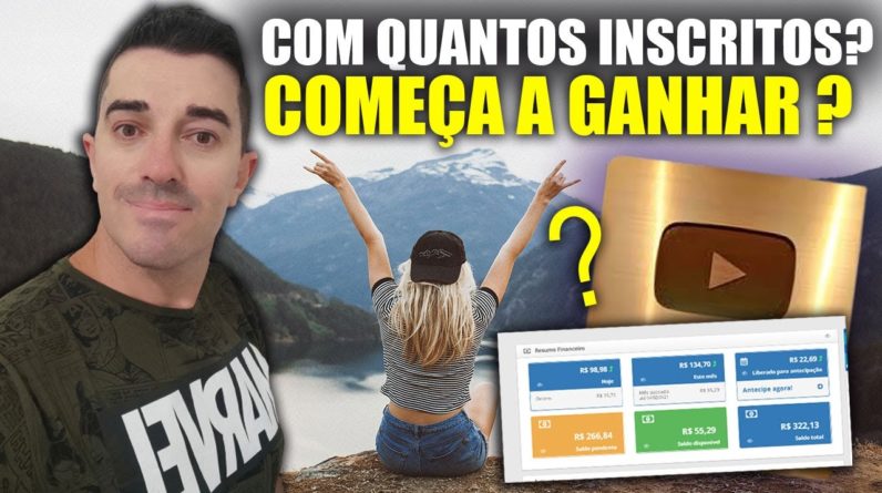 Com Quantos Inscritos se Ganha Dinheiro no Youtube ? Será que é só com 1000 apenas? ? 1 Com Quantos Inscritos se Ganha Dinheiro no Youtube ? Será que é só com 1000 apenas? ?