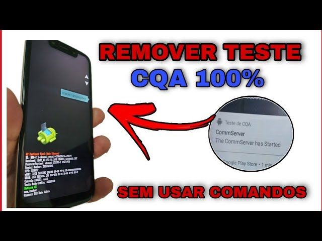 REMOVER MODO The CoomServer has Started  test CQA SEM USAR  COMANDOS TODOS / OS MOTOROLAS  2021