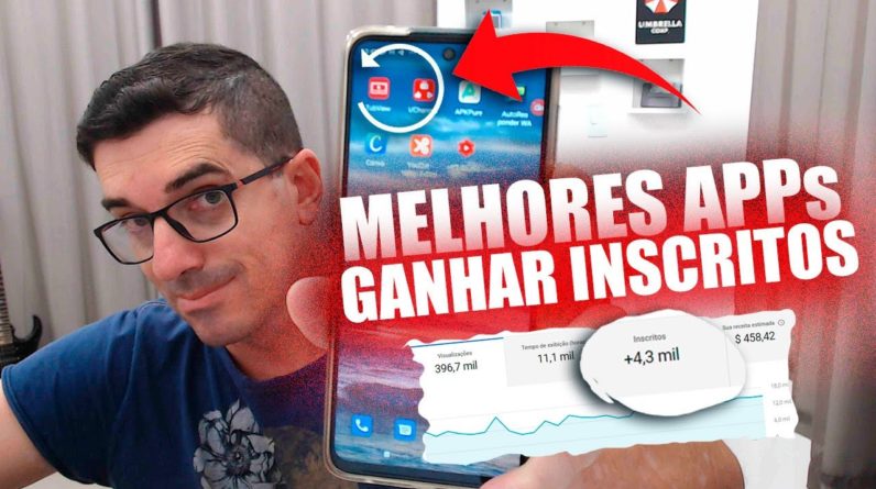 Qual melhor App para Ganhar inscritos no Youtube 1 Qual melhor App para Ganhar inscritos no Youtube