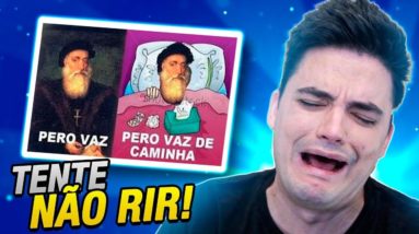 TENTE NÃO RIR - PIADAS SEM GRAÇA! 10 TENTE NÃO RIR - PIADAS SEM GRAÇA!
