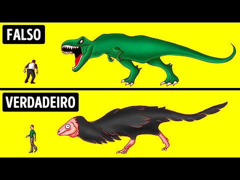 Os Dinossauros NÃ£o Se Pareciam Nada Como Nos Filmes, e Outros 30 Mitos em que Acreditamos