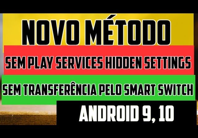 novo método Samsung Android 10 ou 9/remover conta Google sem play services hidden / SEM Smart Switch 1 novo método Samsung Android 10 ou 9/remover conta Google sem play services hidden / SEM Smart Switch