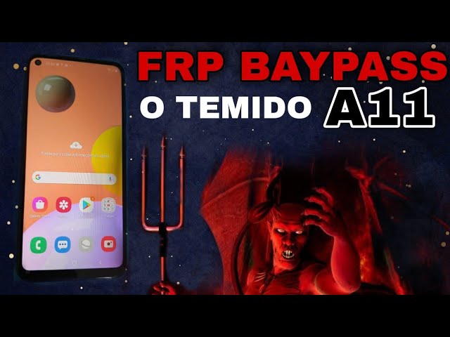 frp bypass google accont A11 remover conta Google A11 /  A115M Android 10 patch marÃ§o