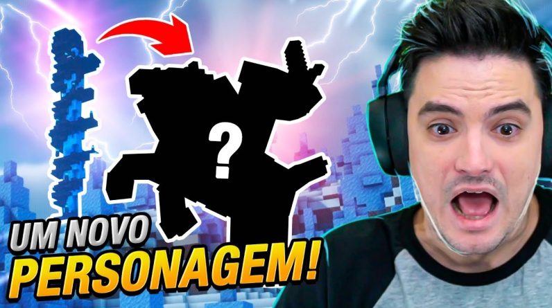 UM NOVO PERSONAGEM ENTROU NO NOSSO MUNDO! MINECRAFT #10 #T2 1 UM NOVO PERSONAGEM ENTROU NO NOSSO MUNDO! MINECRAFT #10 #T2