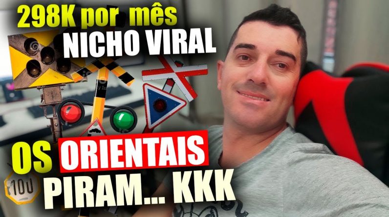 Canal Dark Gringo ganha 298.000,00 Sem Aparecer com Cancelas de Trem | Ganhar dinheiro no Youtube 1 Canal Dark Gringo ganha 298.000,00 Sem Aparecer com Cancelas de Trem | Ganhar dinheiro no Youtube