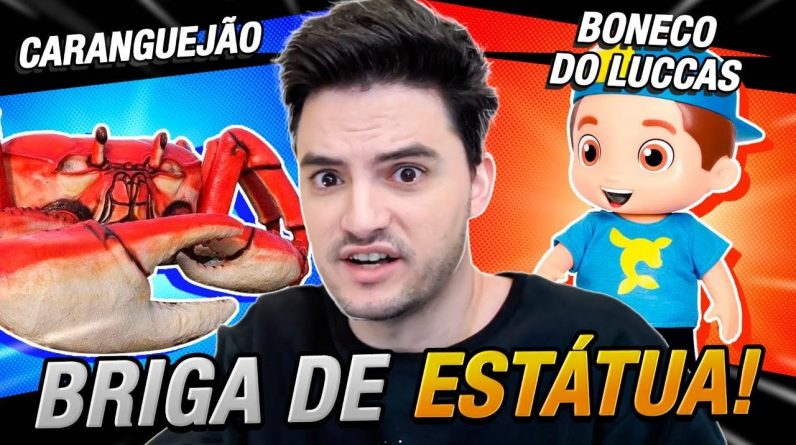 A HISTÓRICA BRIGA DE ESTÃTUAS! QUEM VENCEU? 1 A HISTÓRICA BRIGA DE ESTÃTUAS! QUEM VENCEU?