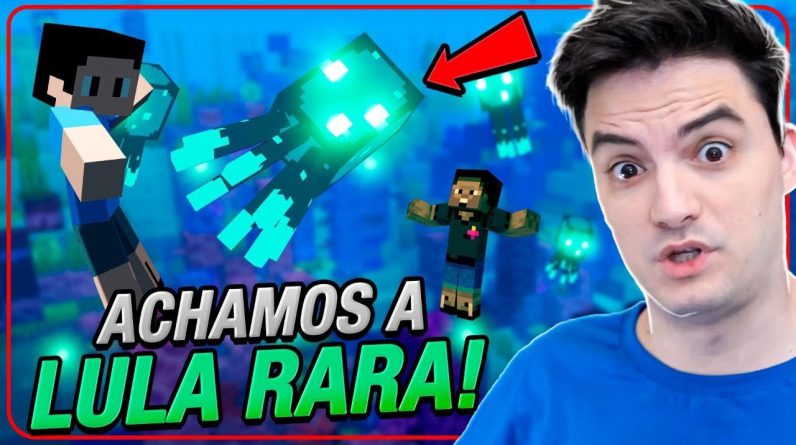 ACHAMOS A RARÃSSIMA LULA BRILHANTE NO MINECRAFT #2-19 1 ACHAMOS A RARÃSSIMA LULA BRILHANTE NO MINECRAFT #2-19