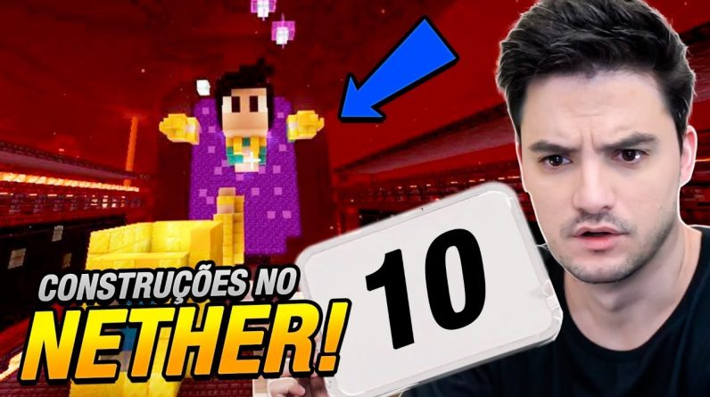 AVALIANDO CONSTRUÇÕES NO NETHER! 1 AVALIANDO CONSTRUÇÕES NO NETHER!