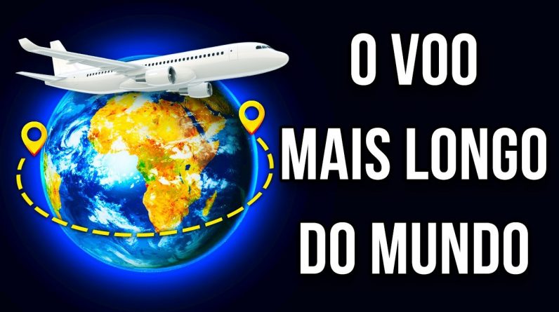 O Voo Mais Longo do Mundo Percorre Toda a Largura da Terra 1 O Voo Mais Longo do Mundo Percorre Toda a Largura da Terra