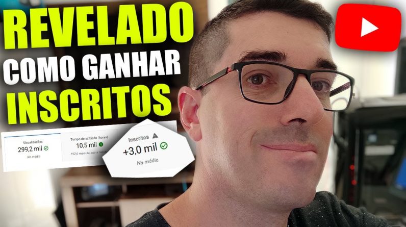 (REVELADO) Como Ganhar muitos inscritos Rápido no Youtube 1 (REVELADO) Como Ganhar muitos inscritos Rápido no Youtube