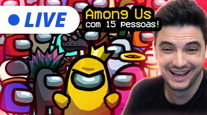 AMONG US COM 15 PESSOAS! [+10]