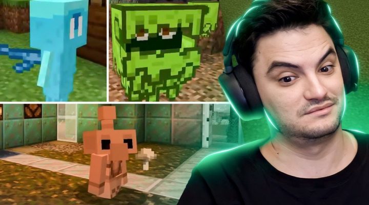 NOVOS MOBS DO MINECRAFT! QUAL DEVE ENTRAR?