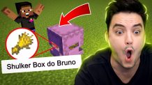 O SEGREDO DA SHULKER BOX DO BRUNO!