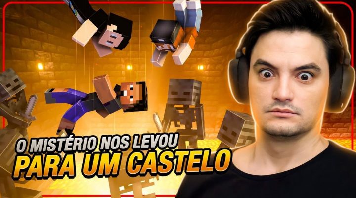 O MISTÉRIO SOMBRIO NOS LEVOU PARA UM CASTELO IMPOSSÍVEL! MINECRAFT #2-58