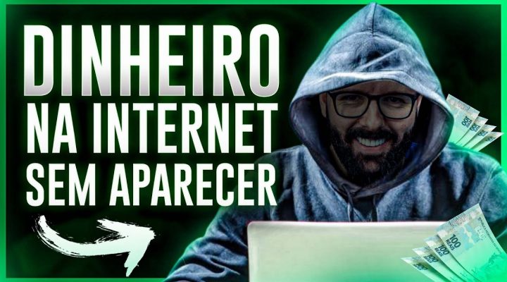 COMO GANHAR DINHEIRO NA INTERNET SEM APARECER | 9 FORMAS PASSO A PASSO