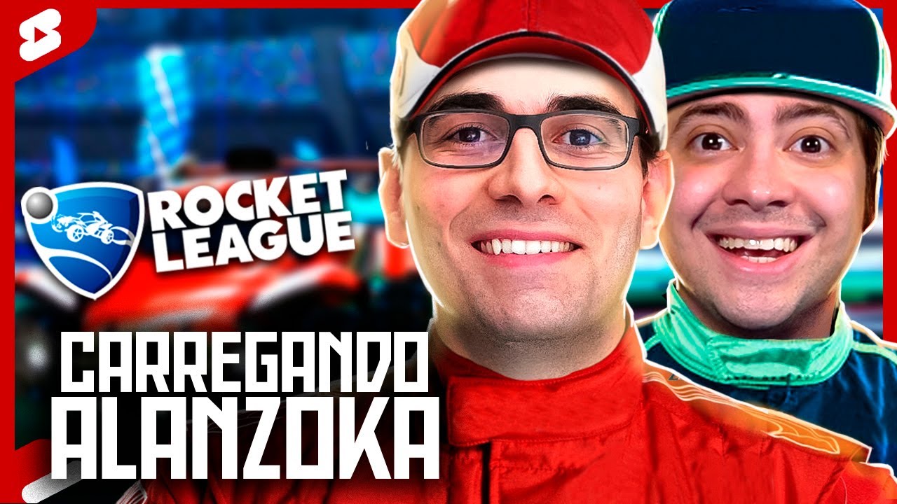 Carregando o Alanzoka no Rocket League!