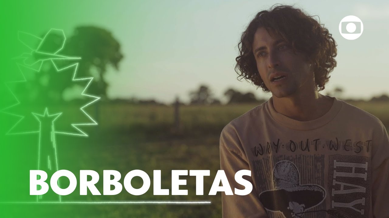 Jesuíta Barbosa recita "Borboletas" de Manoel de Barros | Pantanal | TV Globo