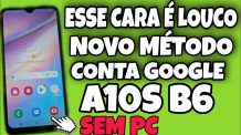 COMO REMOVER CONTA GOOGLE A10S ANDROID 11 BINARIO 6 SEM PC MÉTODO NOVO