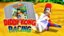 DIDDY KONG RACING – O Início de Gameplay… Jogando Direto do Nintendo 64!!!