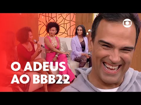 Tadeu, Lina, Nat e Jessi se emocionam e falam sobre o 'BBB22' | Encontro com Fátima Bernardes