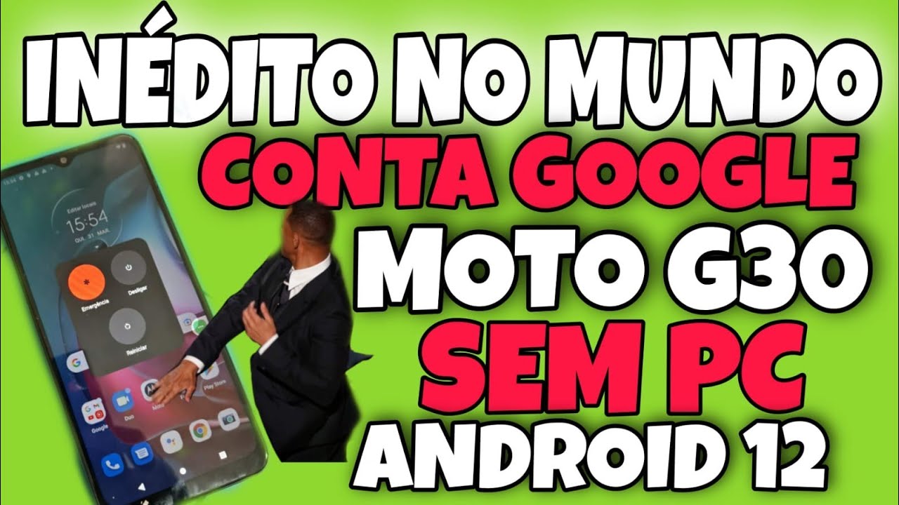 remover conta Google moto G30 Android 12 sem pc /método do raposo parte 1