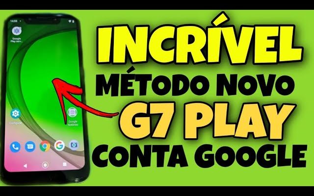 novo método remover conta Google moto  g7 play Android 10 sem pc método super gostoso