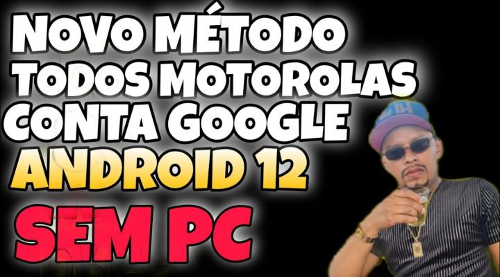 MÉTODO NOVO DESBLOQUEIO CONTA GOOGLE MOTOROLA NO ANDROID 12 SEM PC / SEM PAPAPÁ