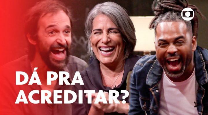 Glória Pires, Júlio Andrade e Manoel Soares em situações incríveis! ? |Que História É Essa, Porchat?