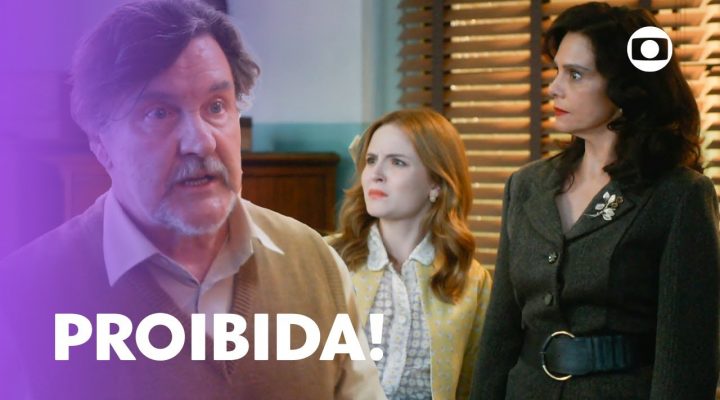 Matias proíbe Violeta de trabalhar fora por causa de Eugênio | Além da Ilusão | TV Globo