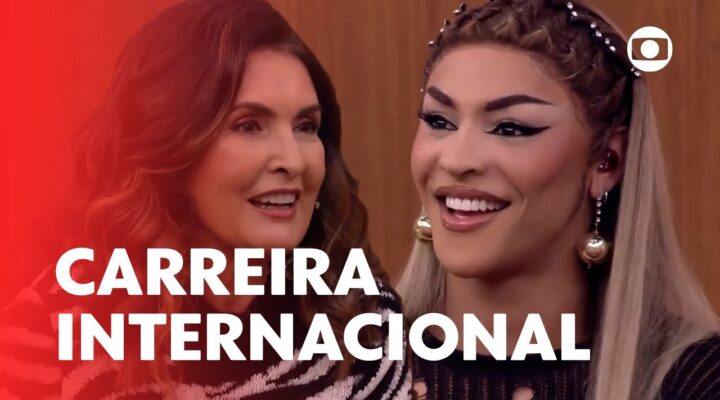 Pabllo Vittar fala da sua turnê na Europa e se emociona | Encontro com Fátima Bernardes | TV Globo