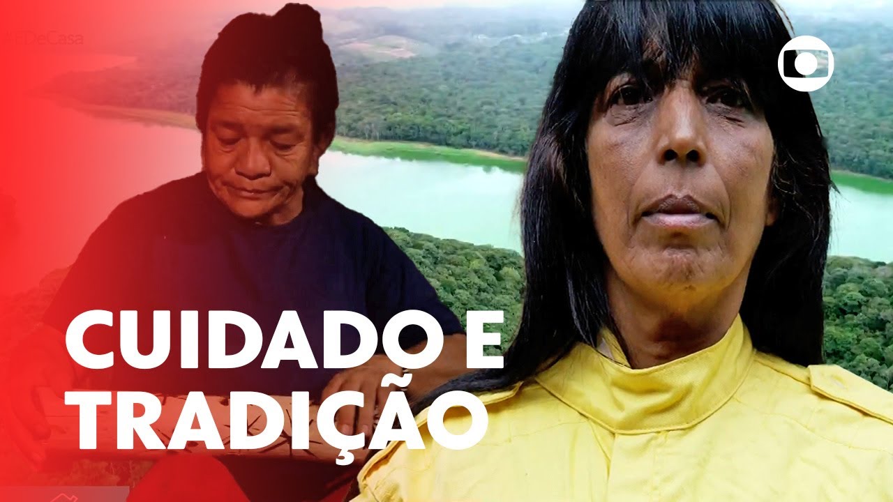 Mulheres indígenas que ajudam a cuidar de parte da Mata Atlântica ? | É de Casa | TV Globo