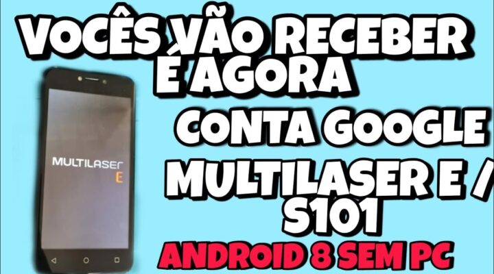 COMO REMOVER CONTA GOOGLE MULTILASER E / S101 ANDROID 8.1 SEM PC