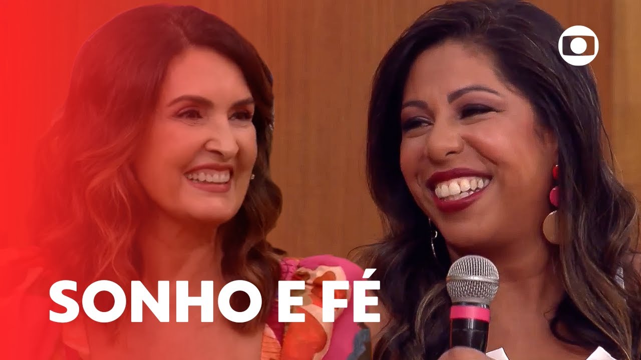 Patrícia Fazan teve muita fé para realizar seu sonho | Encontro com Fátima Bernardes | TV Globo
