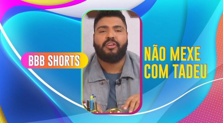 TADEU, NOSSO CRISTALZINHO! PAULO VIEIRA DEFENDEU O APRESENTADOR! | BBB 22 #shorts