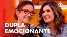 Lilia Cabral e Fátima Bernardes tiveram momentos emocionantes juntas | Encontro Com Fátima Bernardes