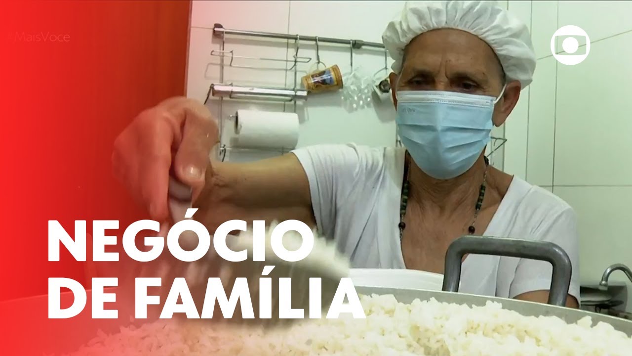Três gerações ganham a vida vendendo quentinhas no RJ | Mais Você | TV Globo
