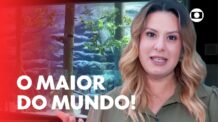 Maior aquário de água doce do mundo fica em Mato Grosso do Sul | É De Casa | TV Globo