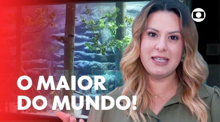 Maior aquário de água doce do mundo fica em Mato Grosso do Sul | É De Casa | TV Globo