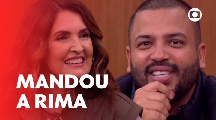 Projota faz rima em homenagem aos 10 anos do programa | Encontro Com Fátima Bernardes | TV Globo