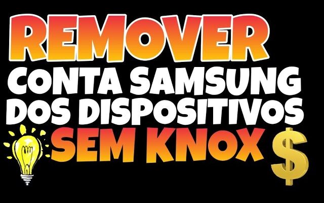 EXCLUIR CONTA SAMSUNG A01 / A02 / A02S / A03 /A03S / A10S / A11 / A20S DISPOSITIVOS SEM KNOX