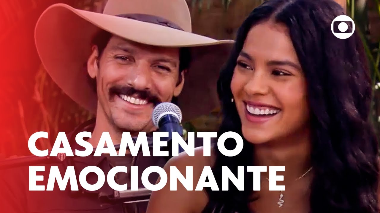 Bella Campos e Guito falam da emoção no pedido de casamento de Muda e Tibério | É de Casa | TV Globo