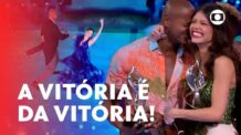 Vitória Strada vence a dança dos famosos em disputa acirradíssima! 🥵 | Domingão com Huck | TV Globo
