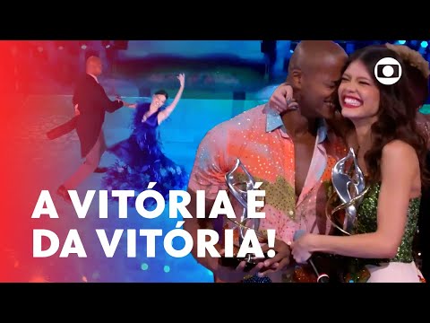 Vitória Strada vence a dança dos famosos em disputa acirradíssima! 🥵 | Domingão com Huck | TV Globo