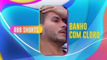 TÁ LIMPO? SCOOBY TROCOU BANHO POR PISCINA 🤪 | BIG BROTHER BRASIL 22 #shorts