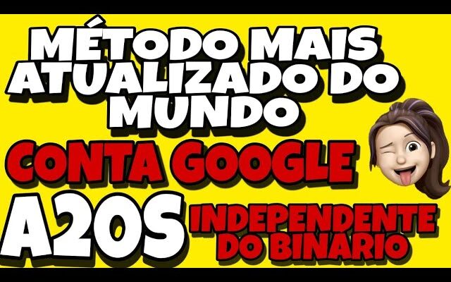 REMOÇÃO DA CONTA GOOGLE A20S SEM PC / ANDROID 11 QUALQUER BINÁRIO VIDEO NOVO QUENTINHO