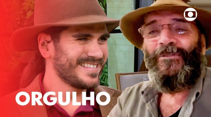 Gabriel Sater se emociona com recado do pai Almir Sater | Mais Você | TV Globo