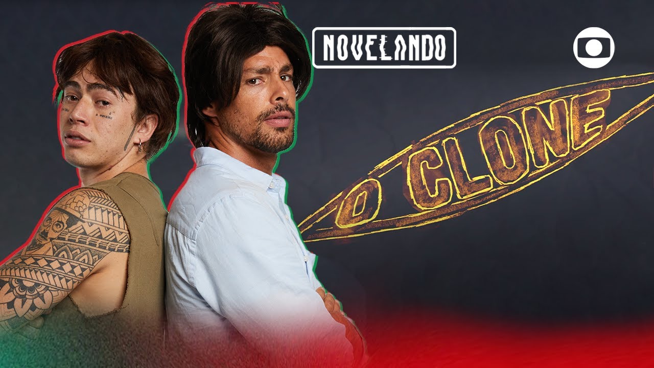 Novelando O Clone: Cauã Reymond interpreta Lucas e Diogo e Whindersson Nunes é o clone! | Novelei