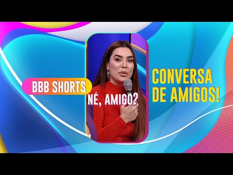 NAIARA E RODRIGO SELAM A PAZ DEPOIS DE UMA BOA CONVERSA ?| BBB 22 #shorts